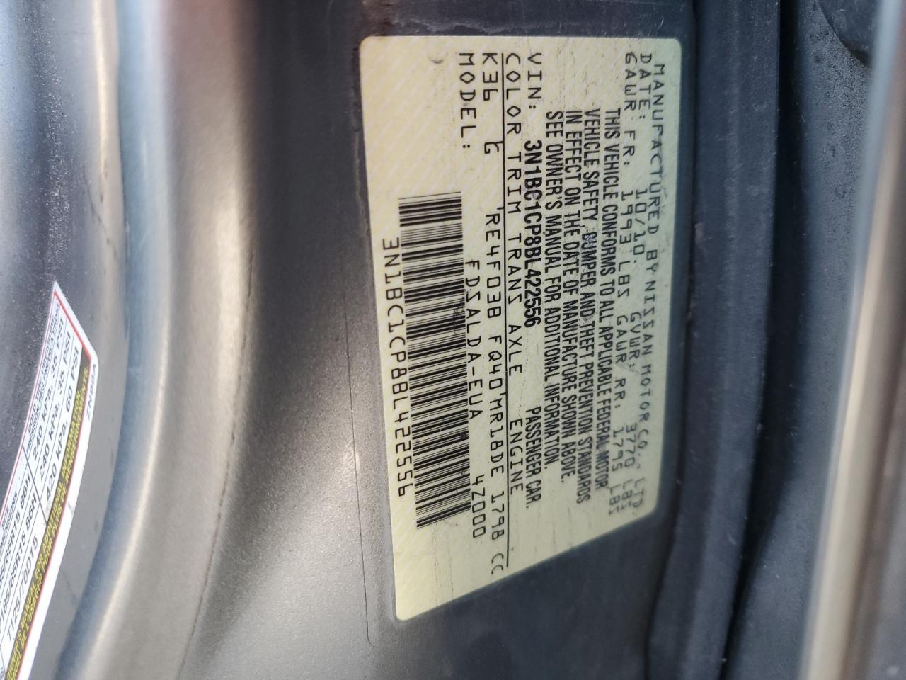 2011 NISSAN VERSA