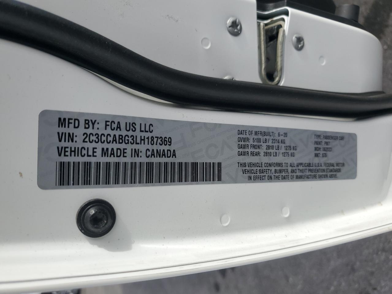 2020 CHRYSLER 300