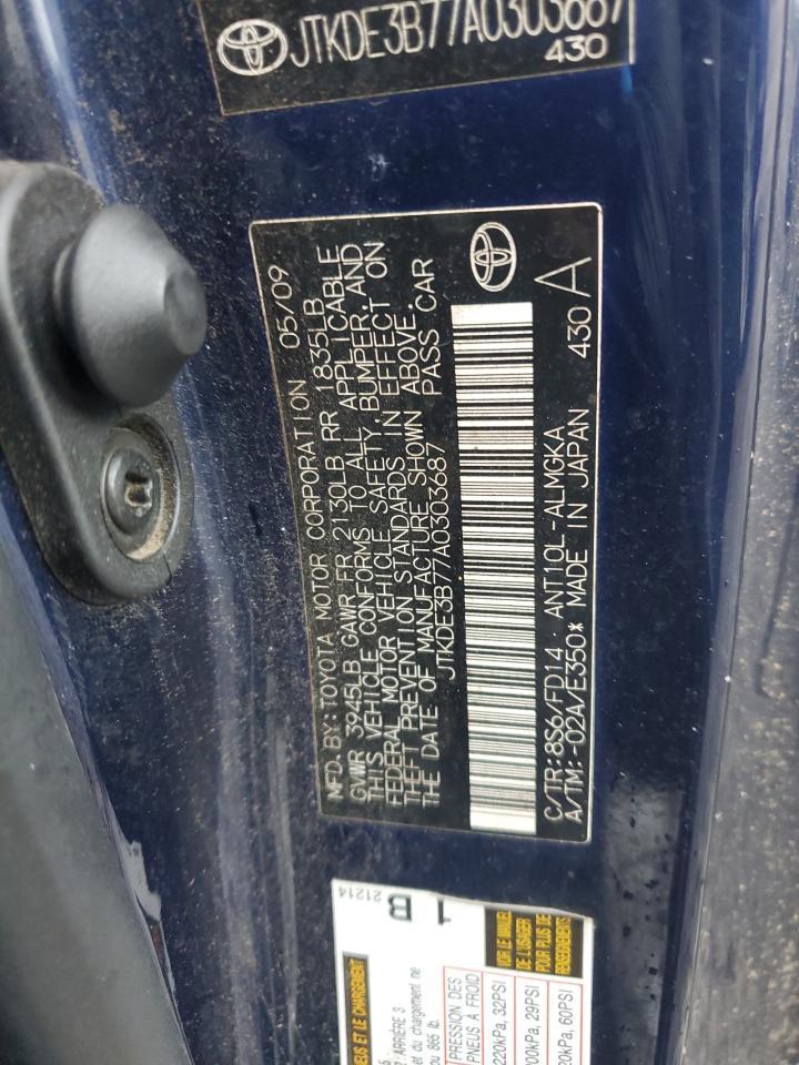 2010 TOYOTA SCION