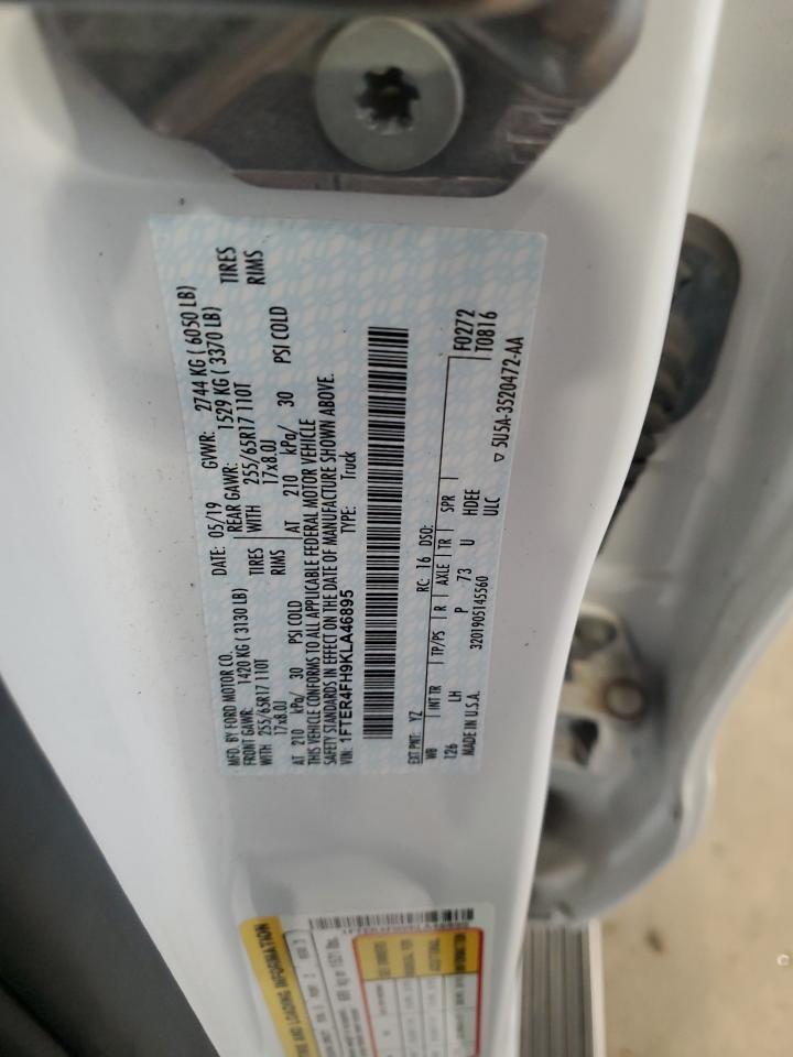 2019 FORD RANGER