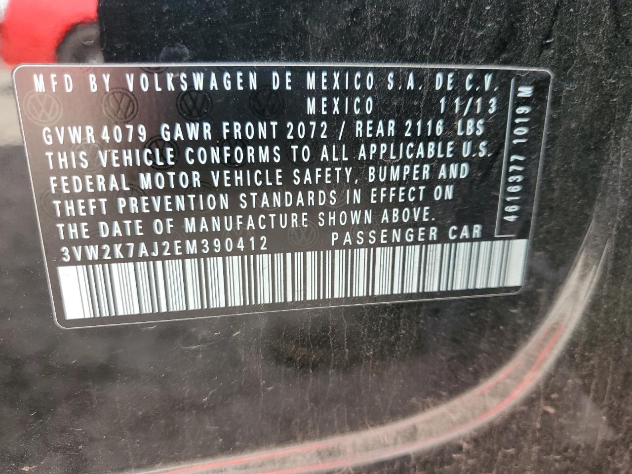 2014 VOLKSWAGEN JETTA