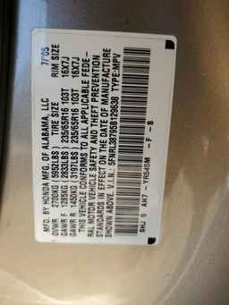 2005 HONDA ODYSSEY