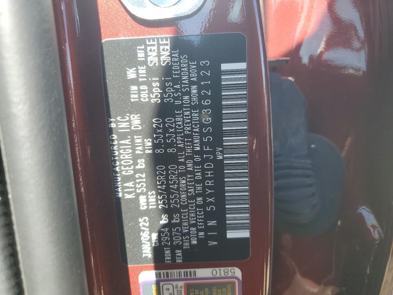 2025 KIA SORENTO