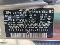 2014 KIA SORENTO
