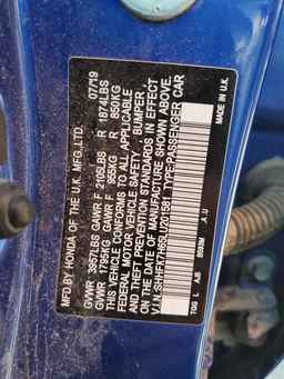 2020 HONDA CIVIC