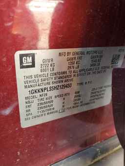 2017 GMC ACADIA