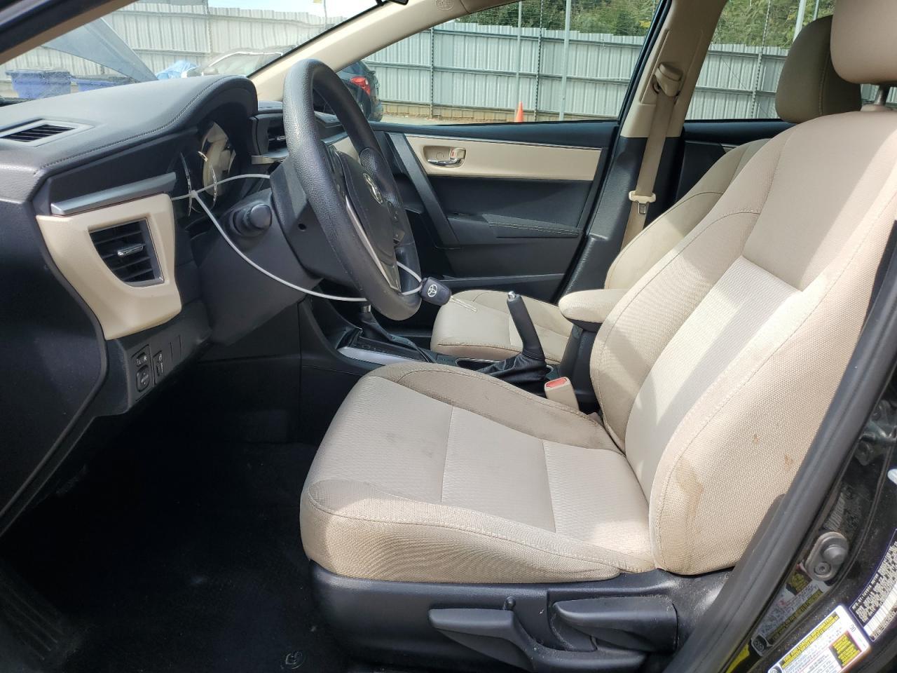 2015 TOYOTA COROLLA