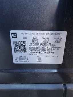 2022 CHEVROLET EQUINOX