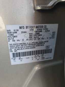 2010 LINCOLN MKX