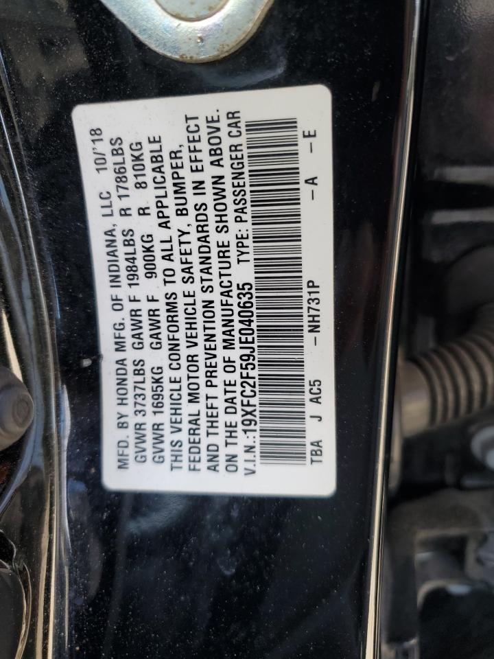 2018 HONDA CIVIC