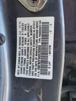 2013 HONDA CIVIC