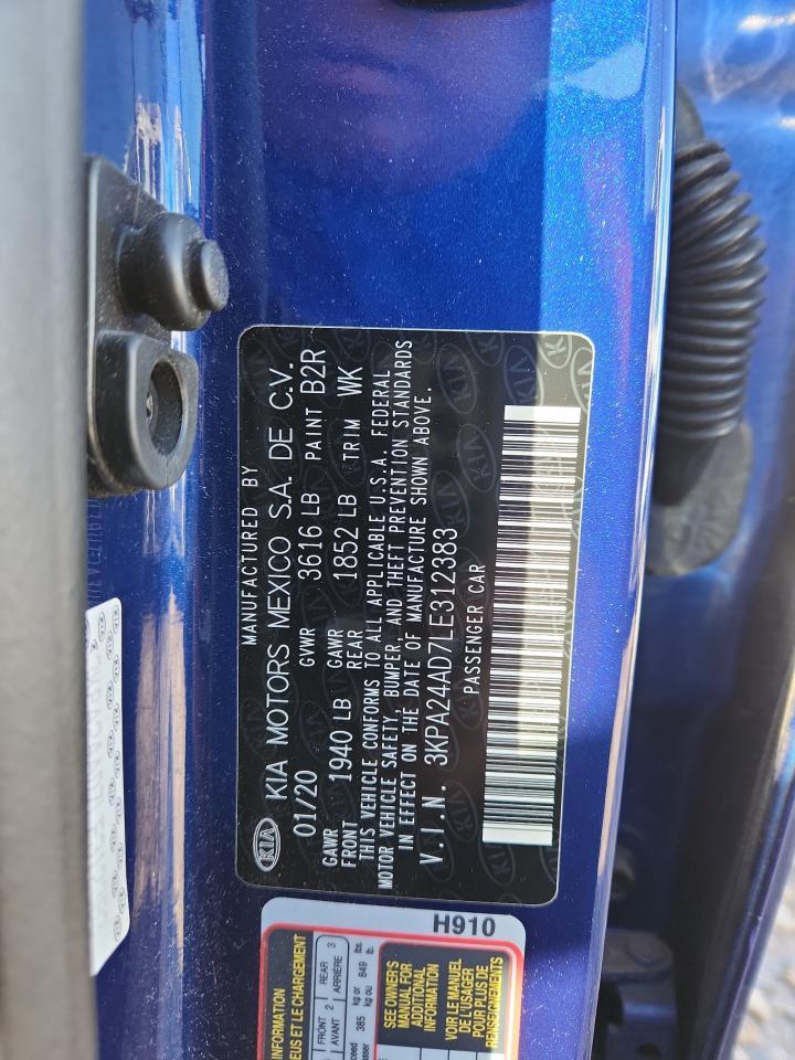 2020 KIA RIO