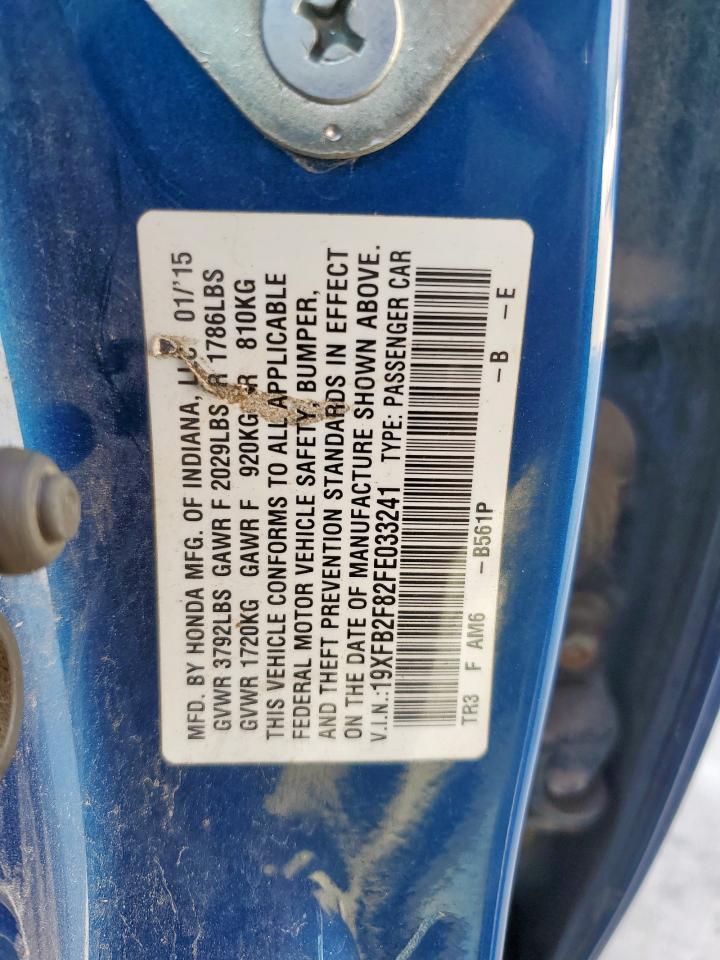 2015 HONDA CIVIC