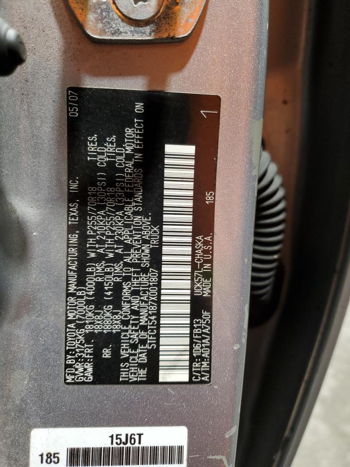 2007 TOYOTA TUNDRA