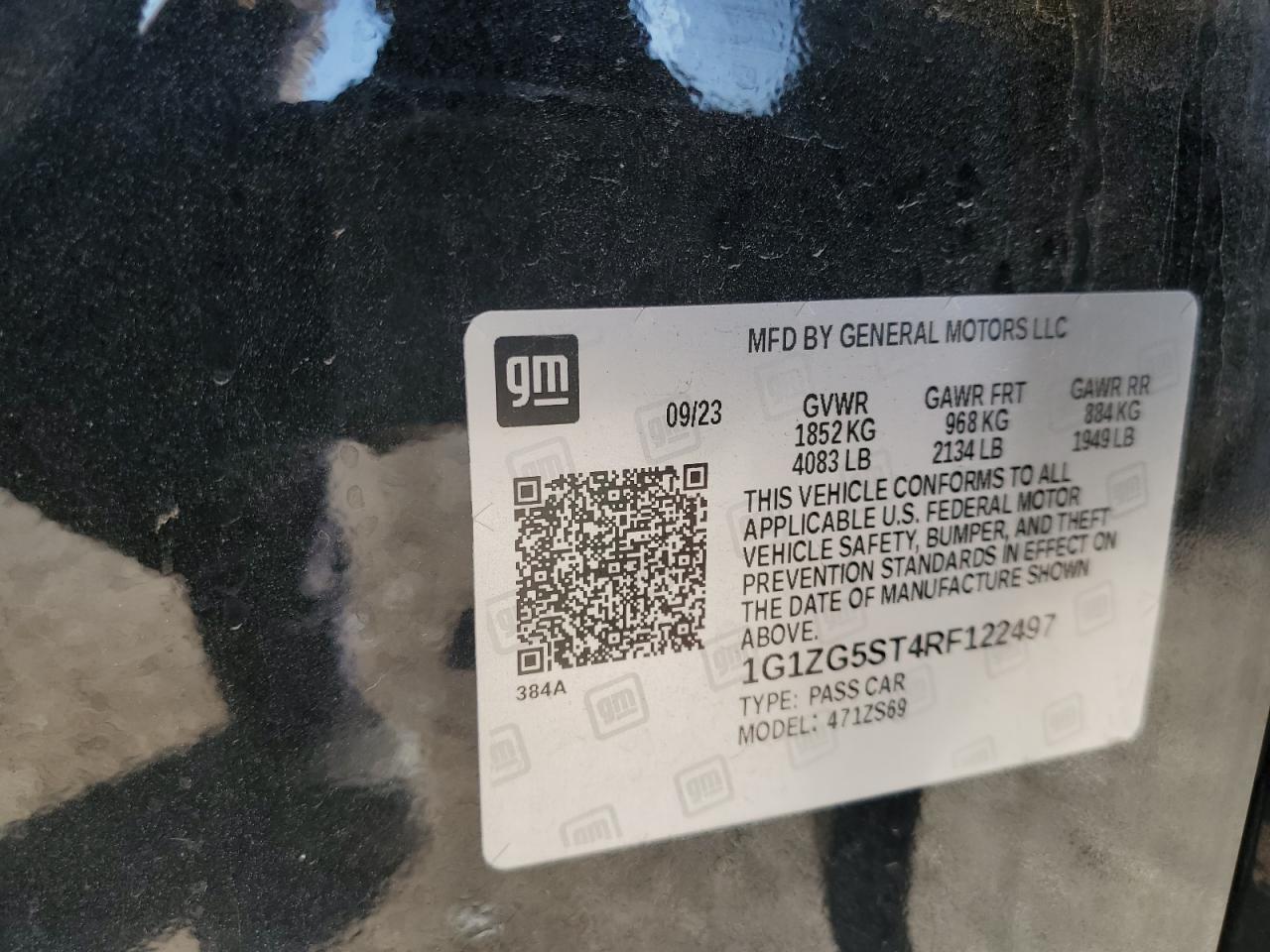 2024 CHEVROLET MALIBU