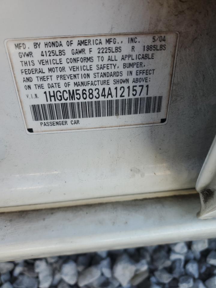 2004 HONDA ACCORD