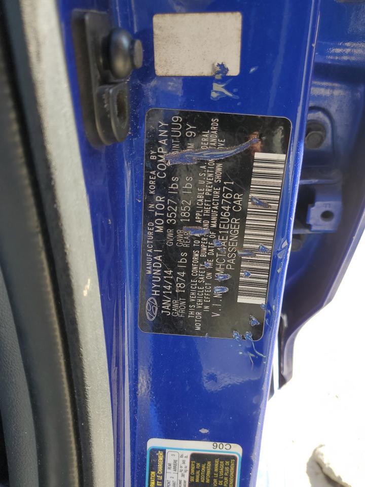 2014 HYUNDAI ACCENT