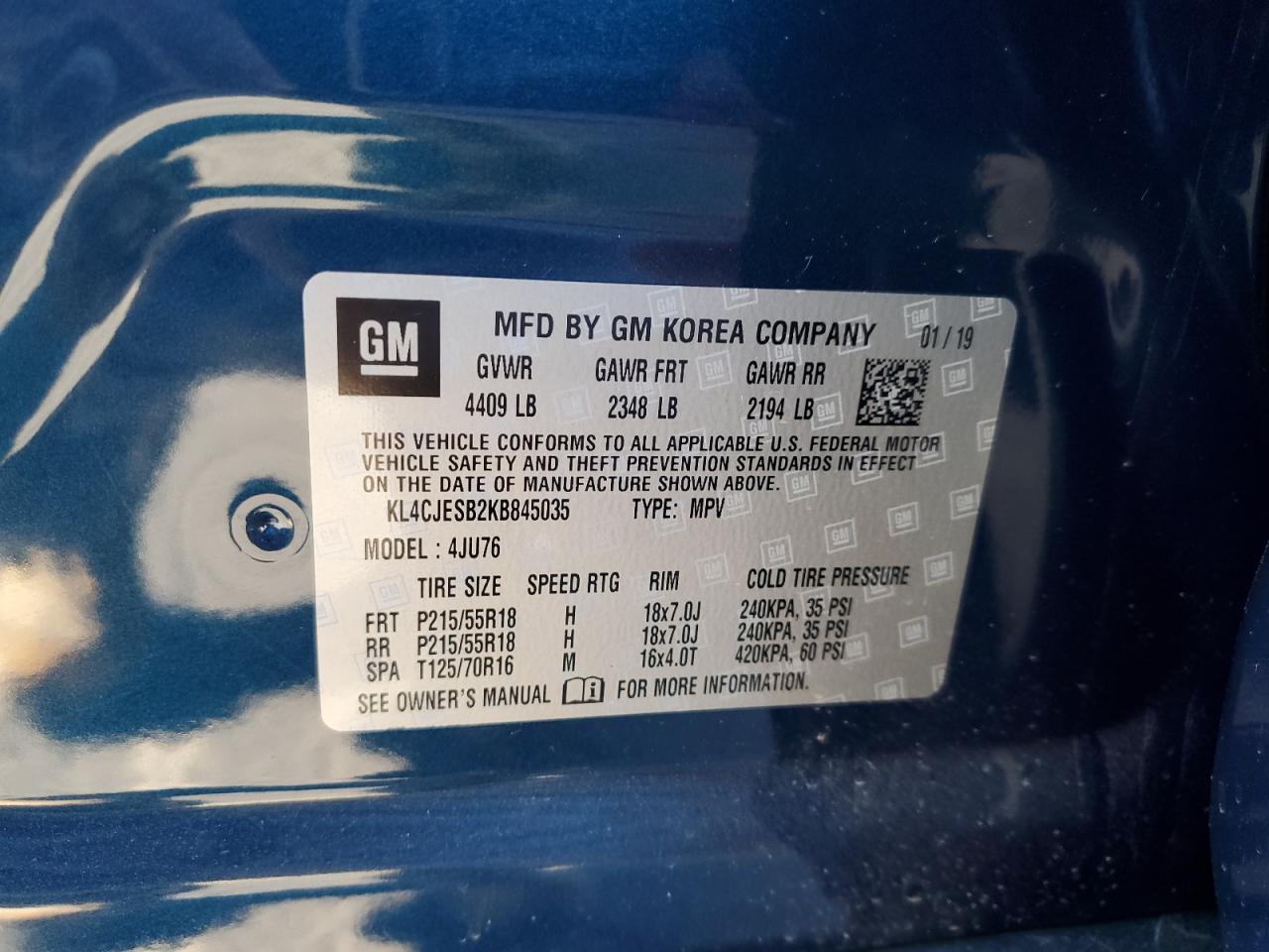 2019 BUICK ENCORE