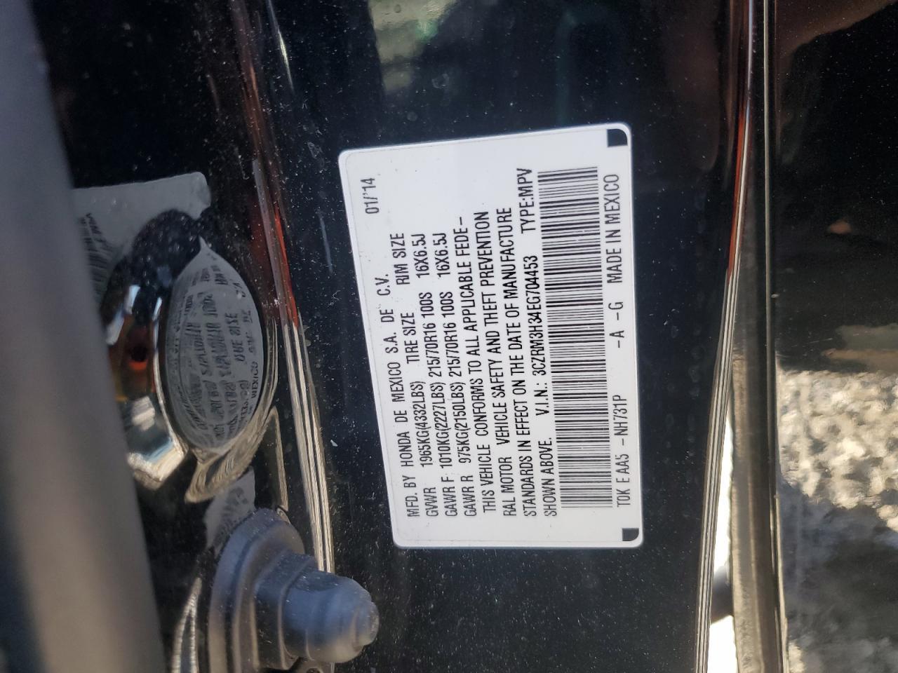 2014 HONDA CR-V