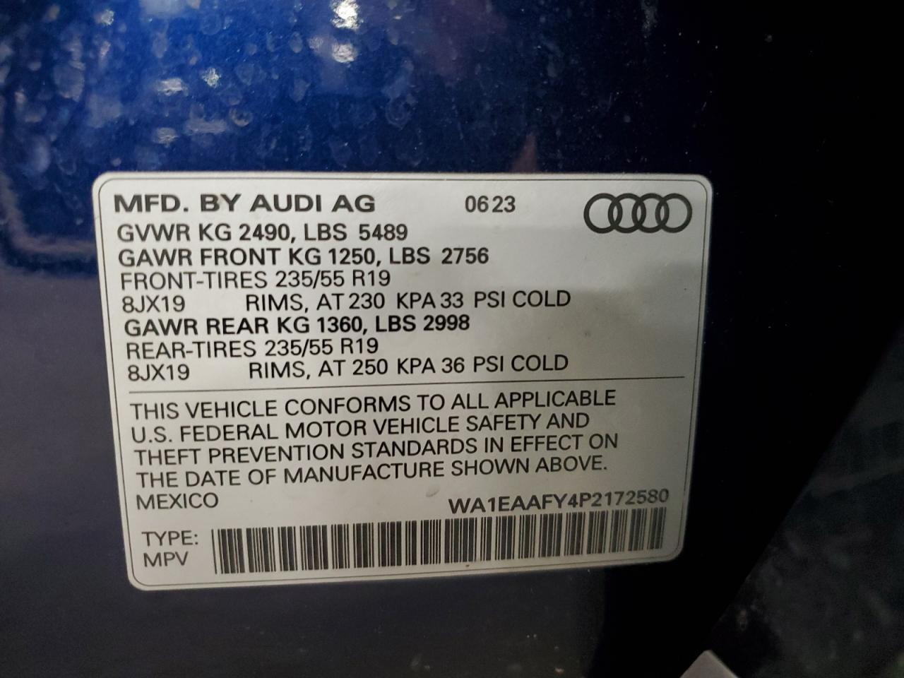 2023 AUDI Q5