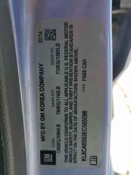 2014 CHEVROLET Spark