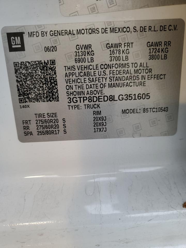 2020 GMC Sierra