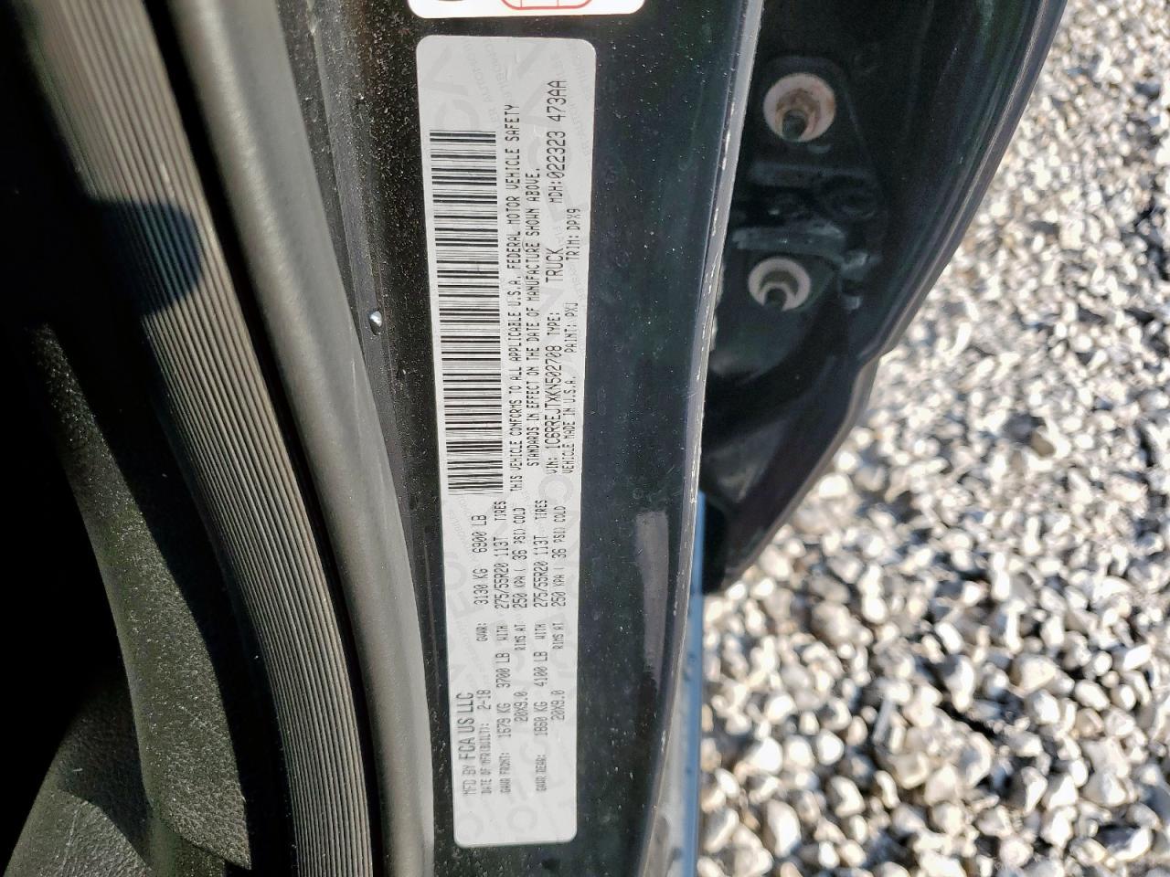 2019 RAM 1500