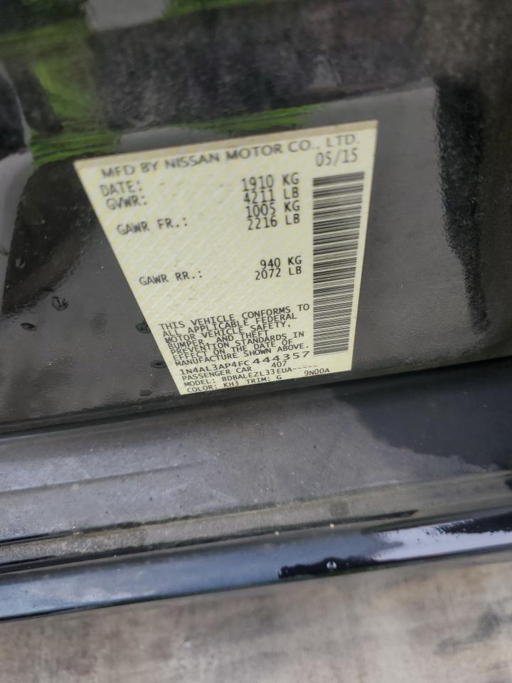 2015 NISSAN ALTIMA