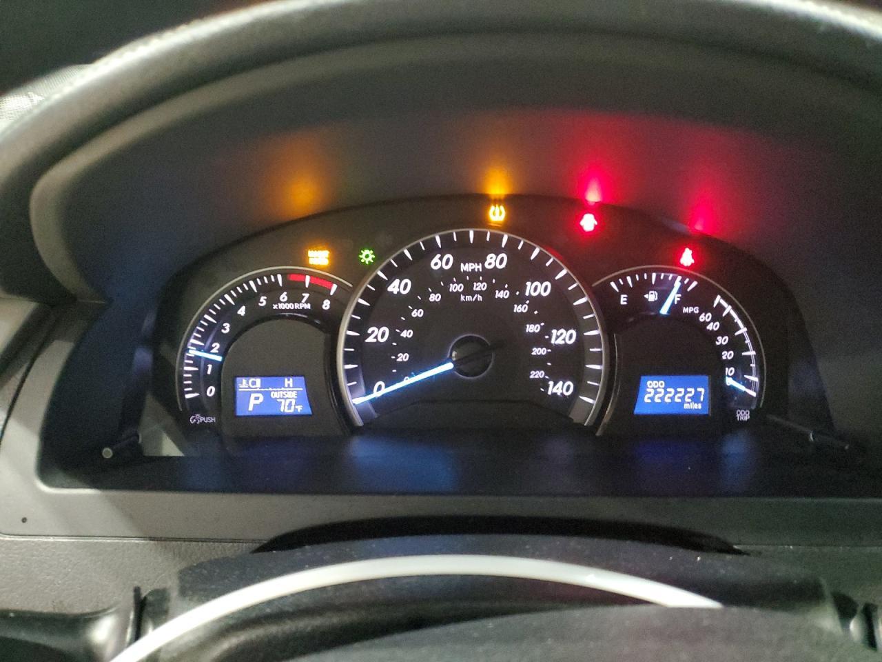 2012 TOYOTA CAMRY