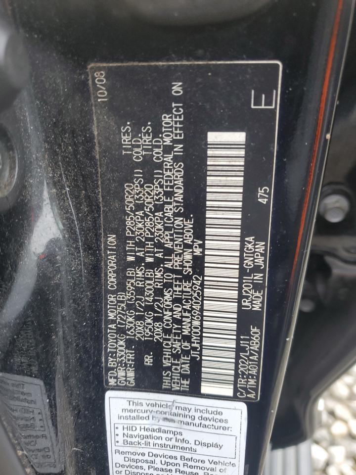 2009 LEXUS Lx