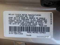 2002 TOYOTA CAMRY