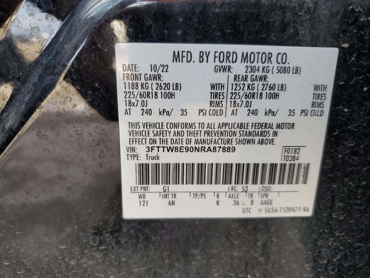 2022 FORD Maverick
