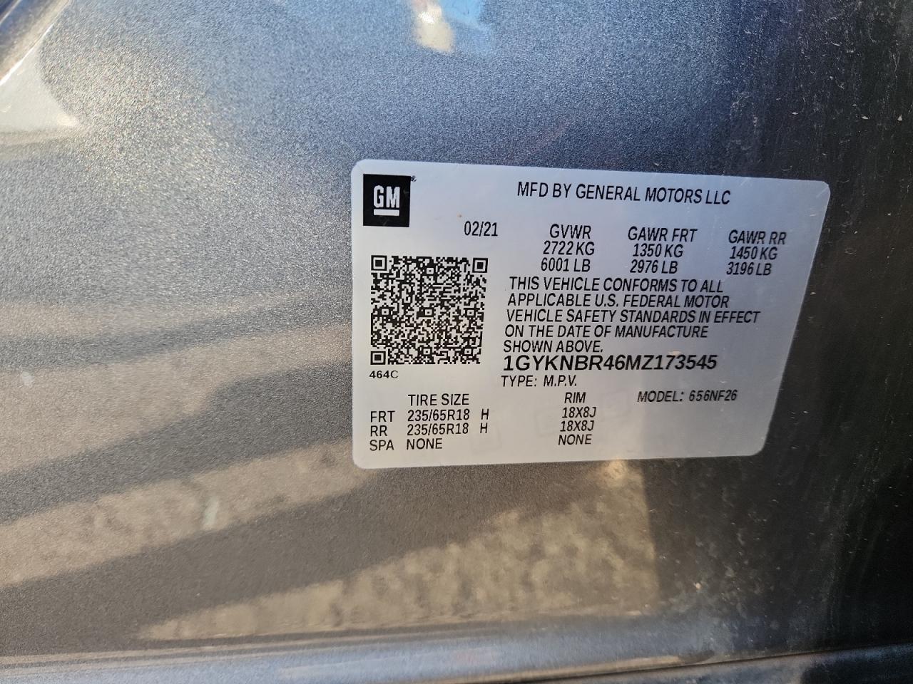 2021 CADILLAC XT5