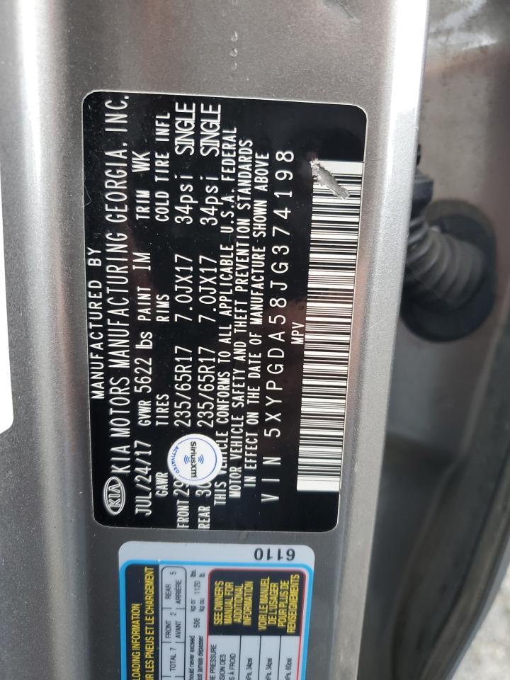 2018 KIA SORENTO