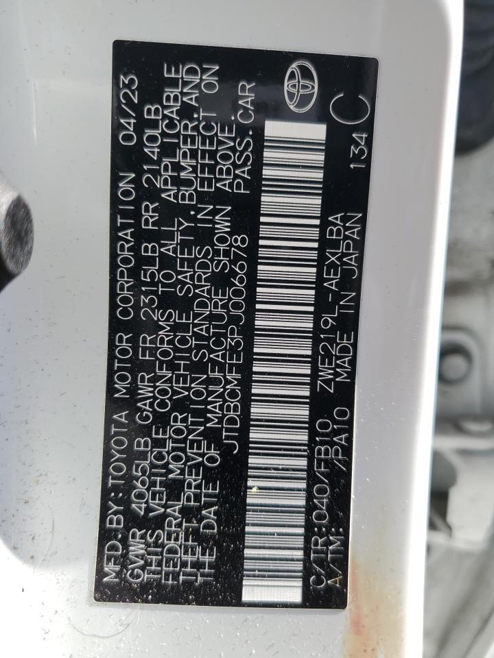 2023 TOYOTA COROLLA