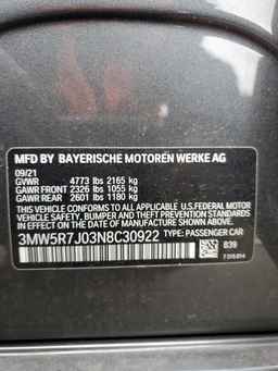 2022 BMW 3 SERIES