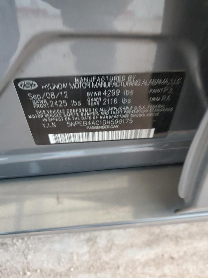 2013 HYUNDAI SONATA
