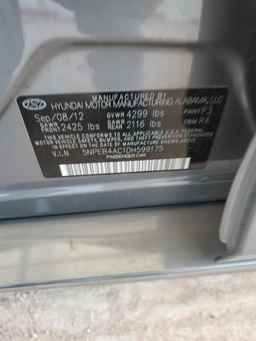 2013 HYUNDAI SONATA