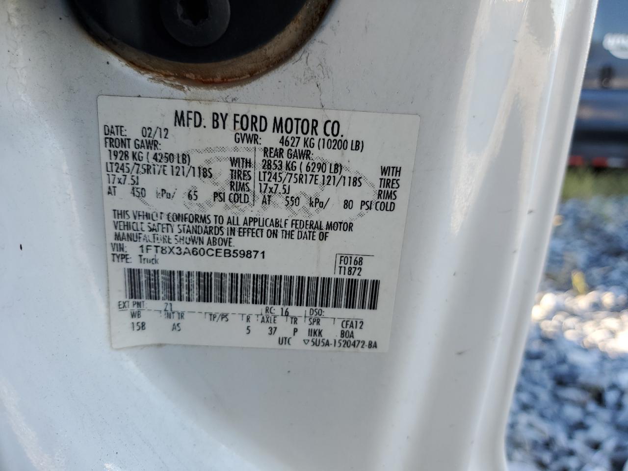 2012 FORD F-350
