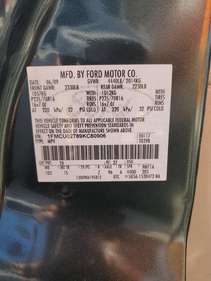 2009 FORD ESCAPE