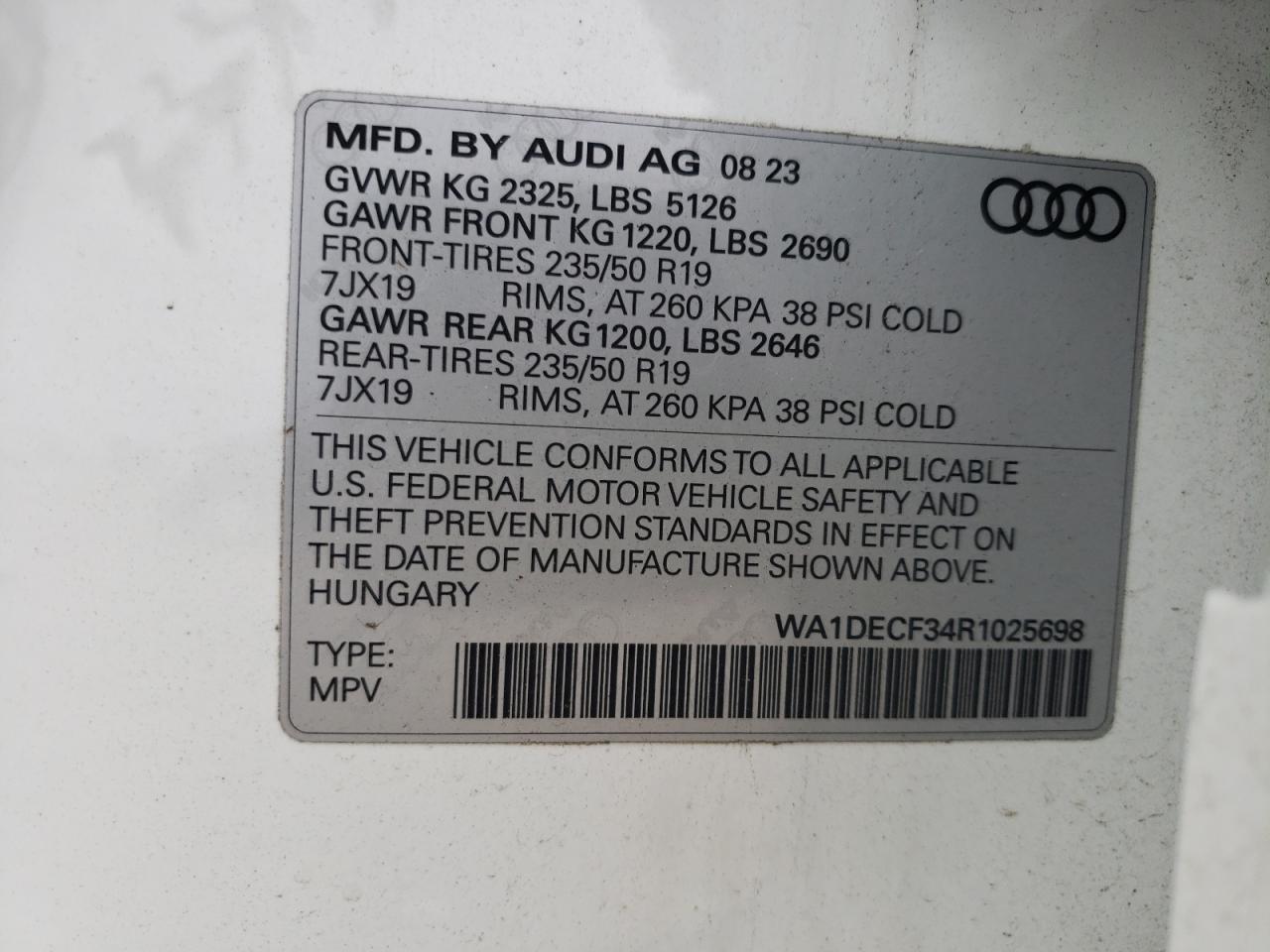 2024 AUDI Q3