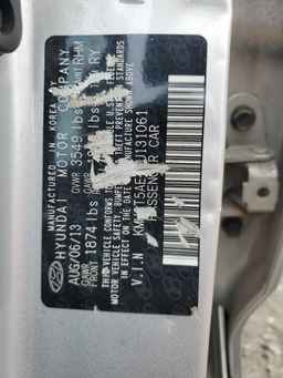 2013 HYUNDAI ACCENT