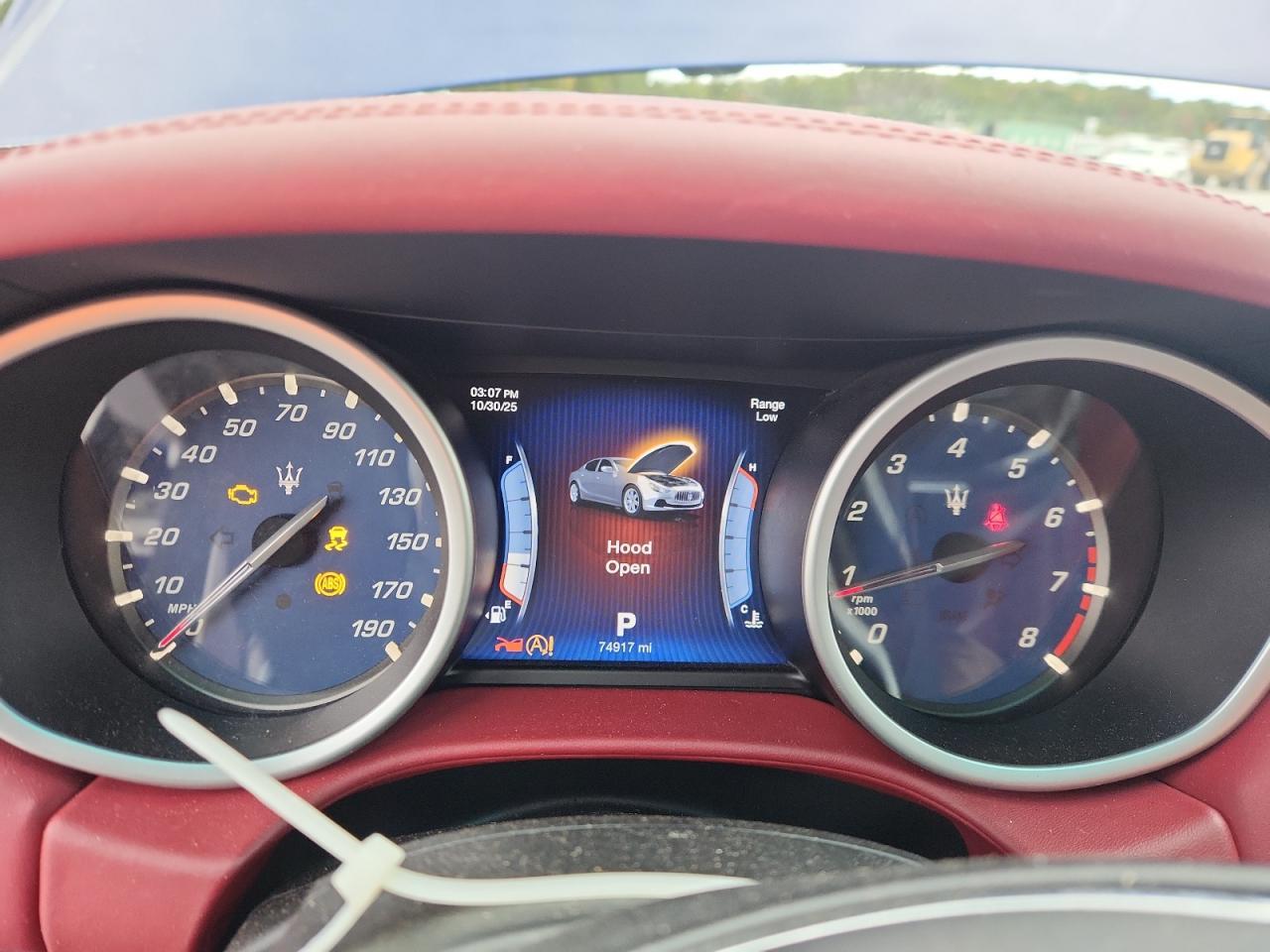 2016 MASERATI Ghibli