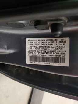 2012 HONDA CIVIC