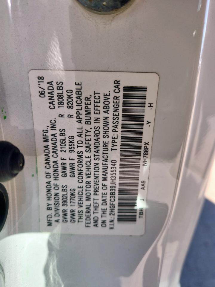 2018 HONDA CIVIC