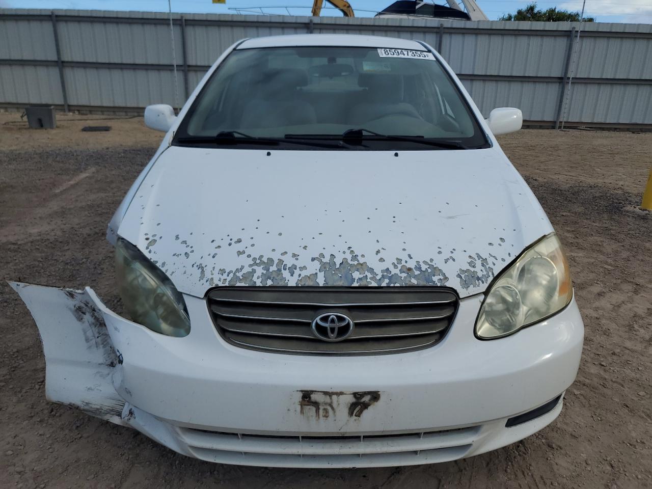 2003 TOYOTA COROLLA