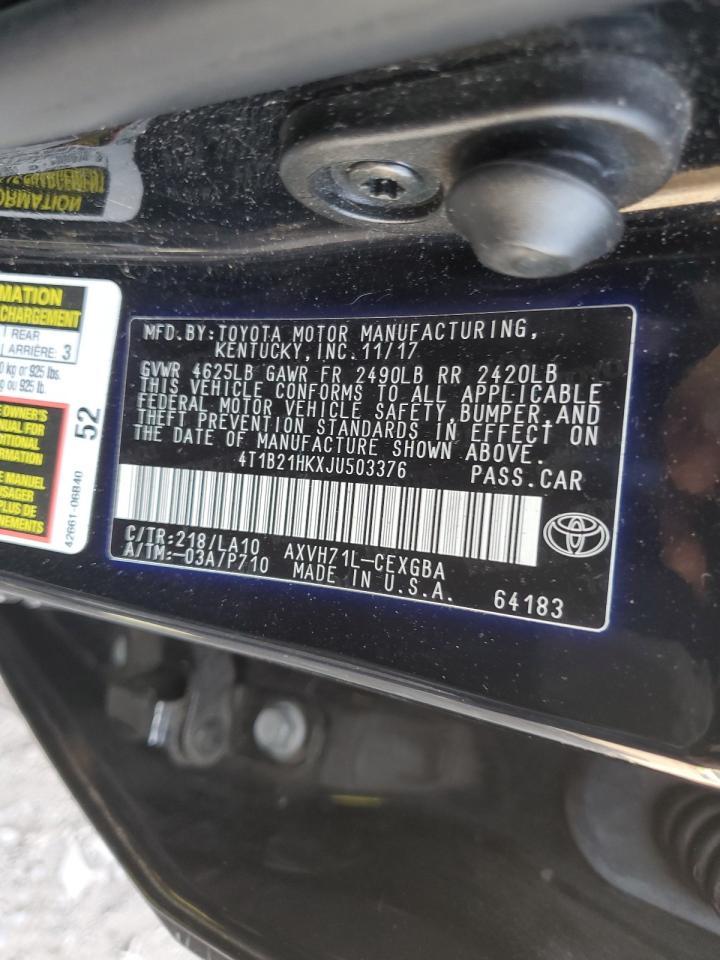 2018 TOYOTA CAMRY