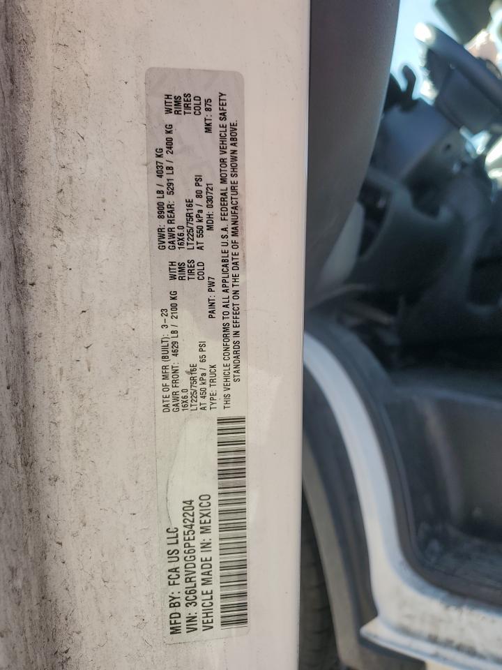 2023 RAM ProMaster 2500