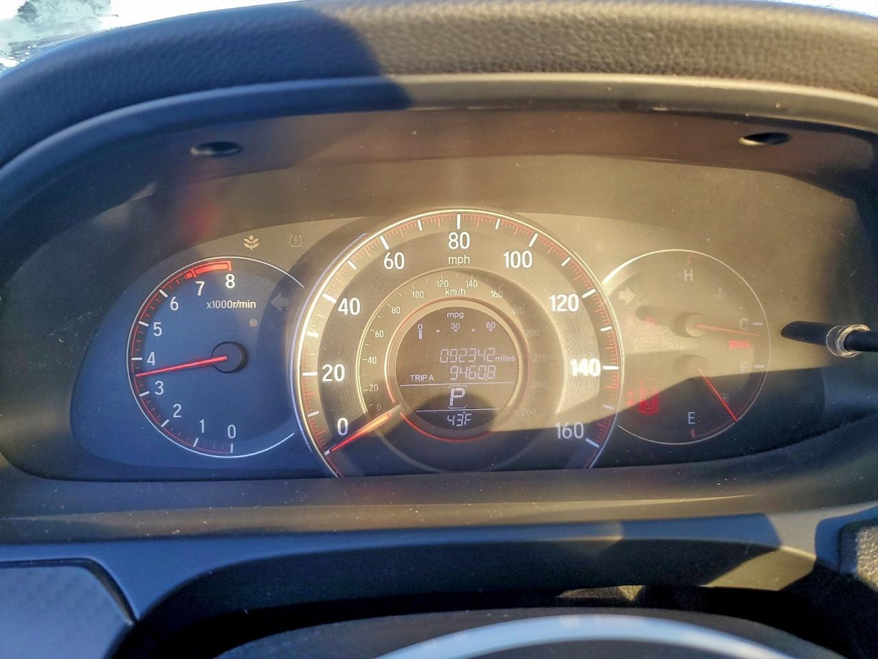 2016 HONDA ACCORD