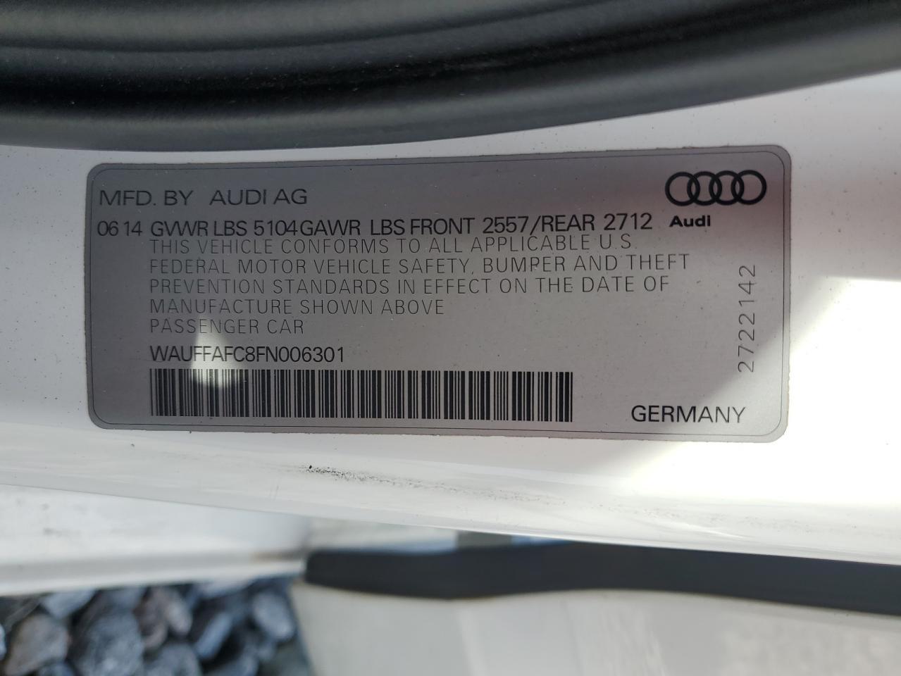 2015 AUDI A6